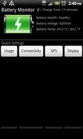 Battery Monitor Widget Free 스크린샷 1