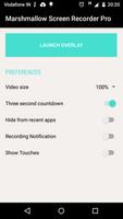 Marshmallow Screen Recorder Pr پوسٹر