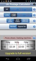 2 Schermata UK Postage Calc Free