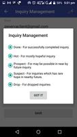 Inquiry Management Screenshot 1