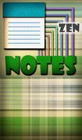 Zen Quick Notes Affiche