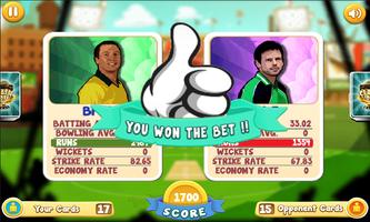 Clash of Cricket Cards capture d'écran 2