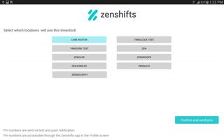 Zenshifts TimeClock Plakat