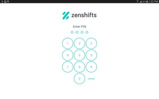 Zenshifts TimeClock Screenshot 1