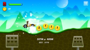 Hill Racing: hill climb racing capture d'écran 1