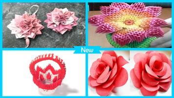 Origami Flower Instructions 3D تصوير الشاشة 3