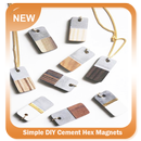 Simple DIY Cement Hex Magnets APK