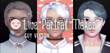 Live Portrait Maker: Guys