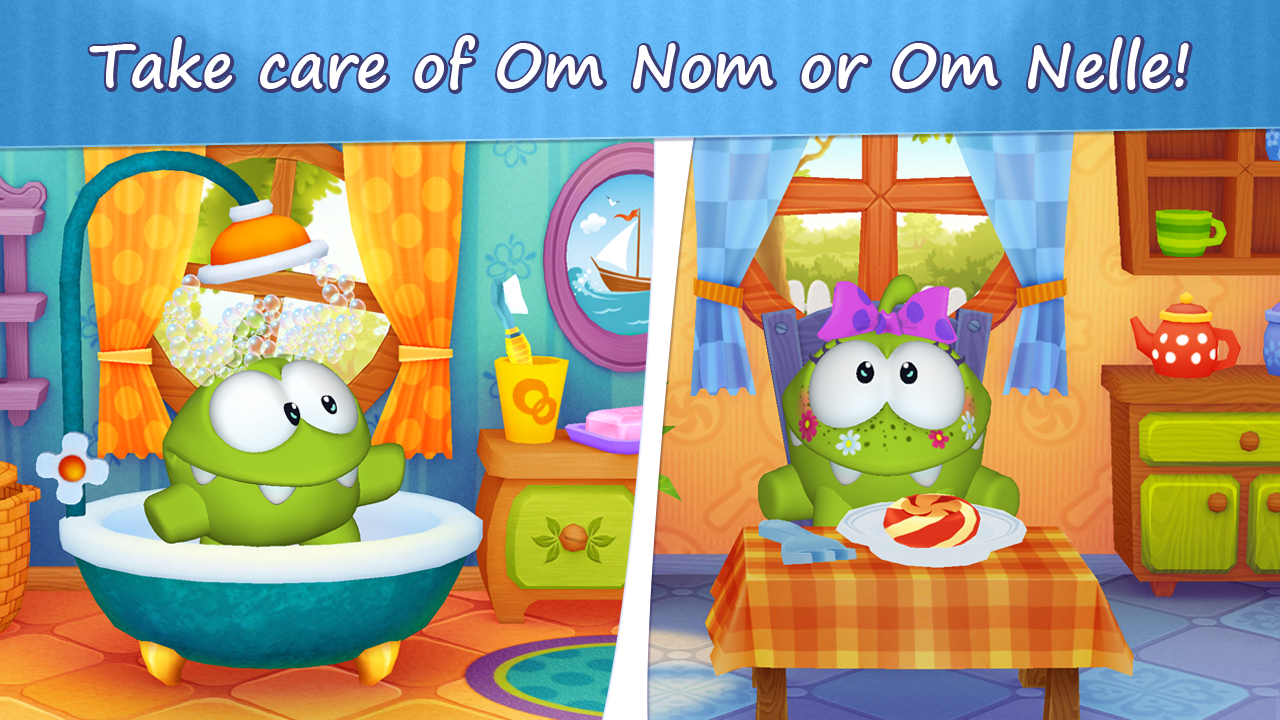 Alimente o bichinho On Nom no divertido jogo para Android Cut the Rope (corte a corda) - Ajudandroid