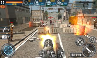 Gun Shooting Blood War 3D ảnh chụp màn hình 1