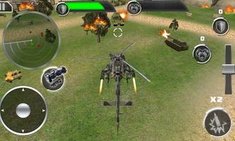 Helicop GunShip Strike Battle постер