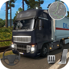 Real Cargo Truck Transporter 3D icône