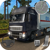 Real Cargo Truck Transporter 3D Zeichen