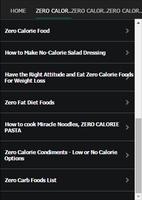 Zero Calorie Foods screenshot 2