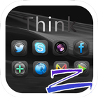 Think Theme - ZERO Launcher icône