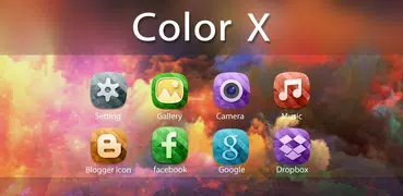 Color X Theme - ZERO launcher