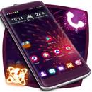 Fireworks Glow Launcher Theme-APK