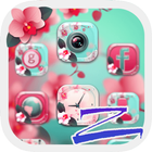 Flower Blossom Theme for Launcher icône