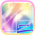 Flat Colors ZERO Launcher Zeichen