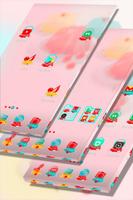 Cute Jelly Launcher Theme plakat