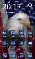 Freedom Eagle Launcher Theme Affiche