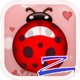 Розовая тема Ladybug Launcher иконка