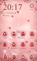 Pink Ladybug Launcher Theme پوسٹر