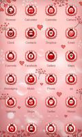 Pink Ladybug Launcher Theme اسکرین شاٹ 1