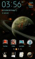 UFO Technology Launcher Theme imagem de tela 1