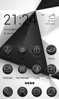 White and Black - ZERO Theme Plakat