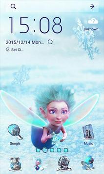 Winter Fairy Launcher Theme screenshot 1