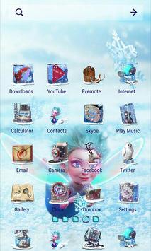 Winter Fairy Launcher Theme screenshot 2