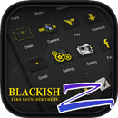Blackish Theme - ZERO Launcher APK