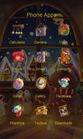 Christmas Night-ZEROLauncher اسکرین شاٹ 2