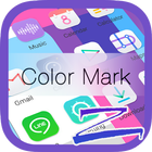 Color Mark Theme-ZERO Launcher آئیکن