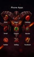 Devil Theme-ZERO Launcher imagem de tela 2