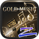 Gold Music Theme-ZERO Launcher APK