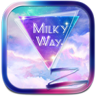 Milky Way Theme -ZERO Launcher آئیکن