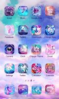 Milky Way Theme -ZERO Launcher اسکرین شاٹ 1