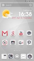 CM White - ZERO Launcher screenshot 1