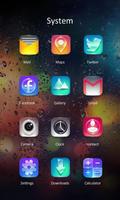 Rain Theme-ZERO Launcher 截图 2