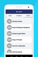 T20 Cricket IPL Schedule 2017 capture d'écran 3