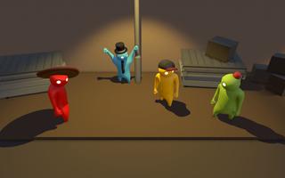 Gang Beasts Online Wrestling 海報