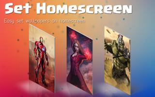 Superhero Infinity War Wallpapers capture d'écran 3