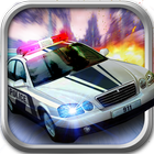 Crime City Police Car Driver Zeichen