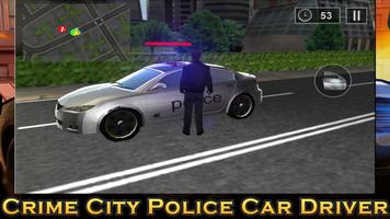 Crime City Police Car Driver capture d'écran 2