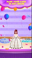Princess Birthday Party Cake Maker - Cooking Game poster