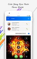 Color Shiny Rose Photo Phone Dialer screenshot 2