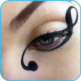 liquid eyeliner step by step icône