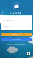 Cloud List ポスター